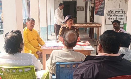 रोशना और प्राणपुर थाना में शांति समिति की बैठक आयोजित