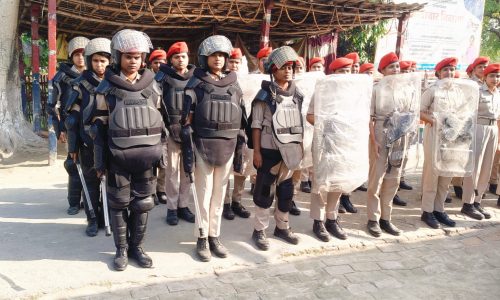 रामनवमी को लेकर कुर्सेला में सुरक्षा के पुख्ता इंतजाम, पुलिस अलर्ट