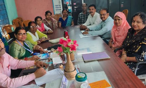 आनंदी मध्य विद्यालय कदवा में विद्यालय के शिक्षक-शिक्षिकाओं का विशेष बैठक आयोजित -6 अप्रैल से विद्यालय का संचालन 6:30 से दोपहर 12:30 बजे तक संचालित किया जाएगा : शोभा देवी