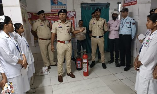 मनिहारी में अग्निशमन विभाग का जागरूकता अभियान, दिवंगत कर्मियों को दी श्रद्धांजलि