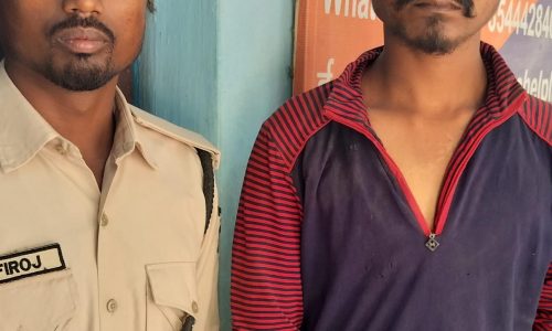 बाइक चोरी करते युवक गिरफ्तार