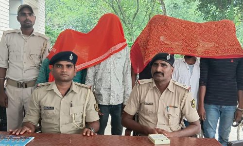 हंगामा कर रहे पांच शराबी गिरफ्तार, मनिहारी पुलिस की त्वरित कार्रवाई।
