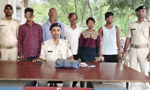 थानाध्यक्ष के निर्देश पर मनिहारी पुलिस की कार्रवाई, पांच शराबी गिरफ्तार