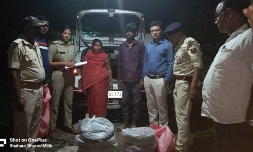 20 किलो गांजा के साथ दो तस्कर गिरफ्तार,  i 20 कार जब्त