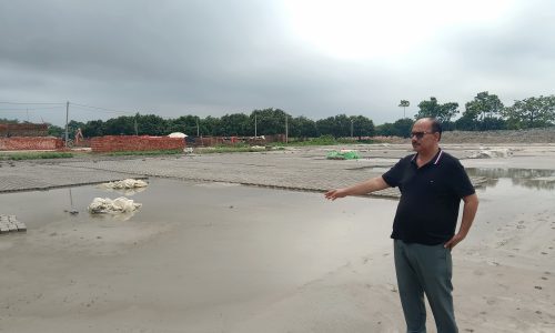 तेज हवा और बारिश से ईंट भट्ठा उद्योग को भारी नुकसान, लाखों की कच्ची ईंटें हुई बर्बाद