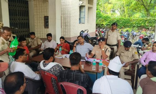 मनिहारी थाना में मुहर्रम को लेकर शांति समिति की बैठक, डीजे पर रहेगा प्रतिबंध