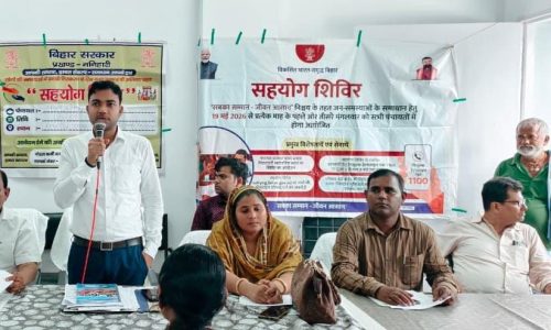 सहयोग शिविर में 203 आवेदन, 174 मामलों का मौके पर निष्पादन।