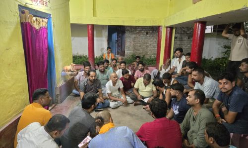 गणपति महोत्सव की तैयारियां तेज, नव युवा संघ की बैठक में पदाधिकारियों का चयन।