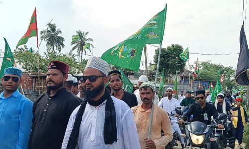 ईद मिलाद-उन-नबी पर हसनगंज में निकला मोहम्मदी जुलूस, गूंजा भाईचारे का संदेश