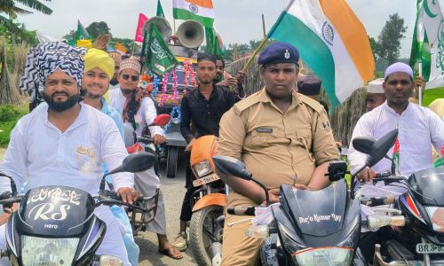 बारसोई में जुलूस-ए-मोहम्मदी के जरिए भाईचारे और सद्भाव का पैगाम