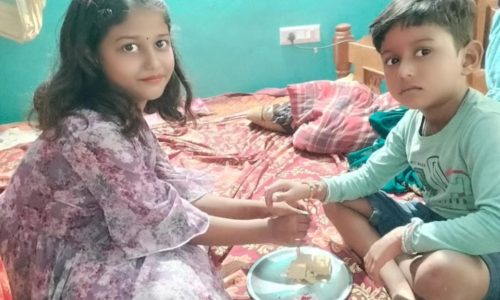 हसनगंज प्रखंड क्षेत्र में उल्लास के साथ मनाया गया रक्षाबंधन पर्व, बहनों ने भाइयों की कलाई पर बांधी प्रेम की राखी