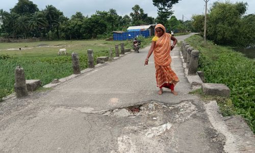 जर्जर पुलिया दे रही हादसे को न्योता, ग्रामीणों ने मरम्मत की मांग की
