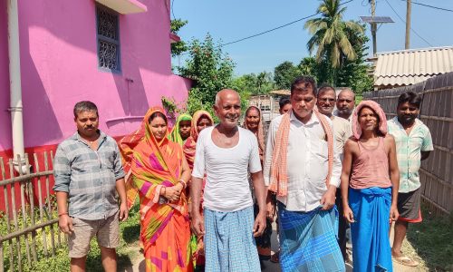 विभागीय लापरवाही व अनदेखी से महमदिया वार्ड संख्या 14 के लोगों में आक्रोश