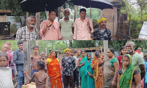 पांच परिवारों पर टूटा आग का कहर, पलभर में राख हो गई वर्षों की मेहनत।