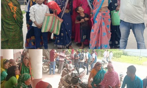 आवास की सूची में नाम नहीं तो फूटा महिलाओं का आक्रोश, BDO- SDO से लगाई न्याय की गुहार।