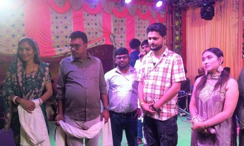 पचरा गांव में भक्ति एवं सांस्कृतिक कार्यक्रम का आयोजन।